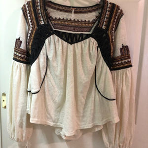 Free People Bohemian top